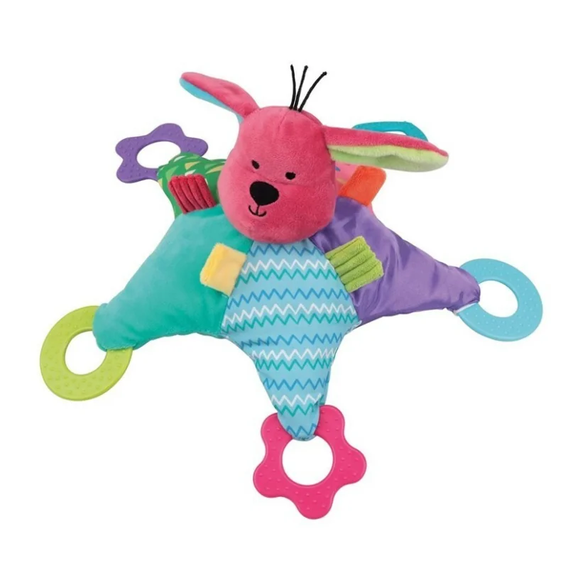 K´s Kids Star Patrick edukačná plyšová hviezda s hryzátkami