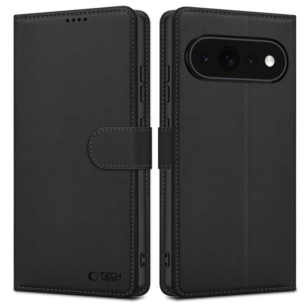 Tech-Protect Wallet knižkové puzdro na Google Pixel 11 / 11 Pro, čierne