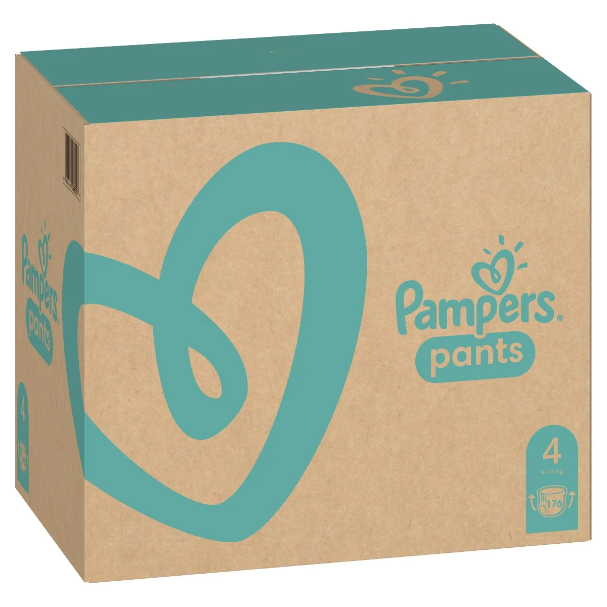 Pampers Pants MP S4 176ks (9-15kg) 1×176 ks, detské plienkové nohavičky