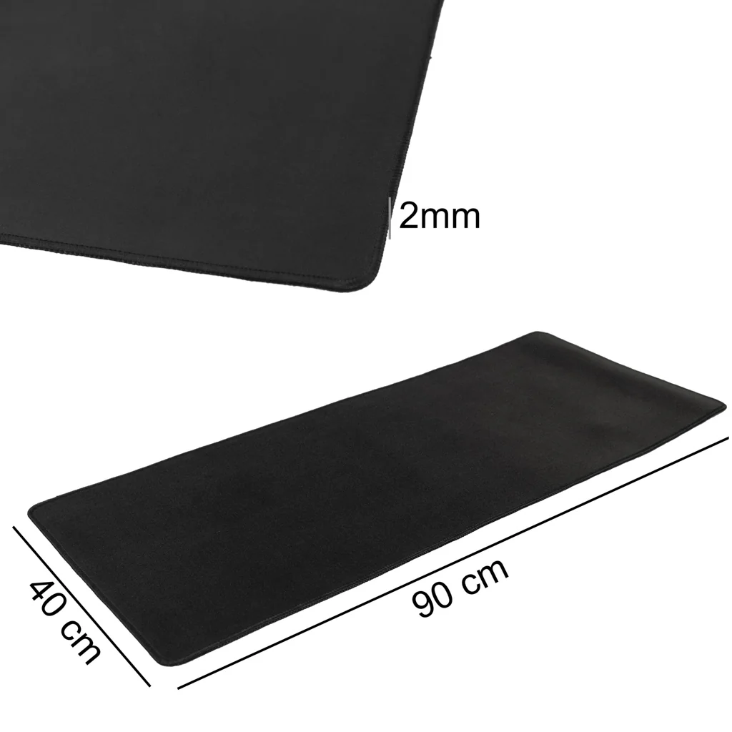 Veľká podložka pod myš XXL na stôl 40×90 cm – protišmyková podložka pre klávesnicu a myš