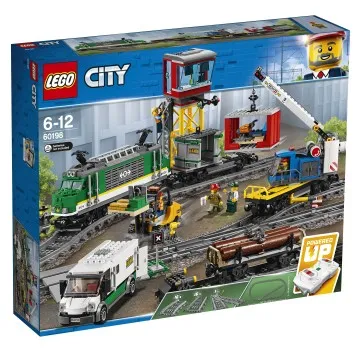 LEGO® City 60198 Nákladný vlak 1×1 ks, lego stavebnica