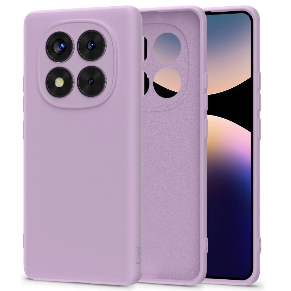 Tech-Protect Icon kryt na Xiaomi Redmi Note 14 Pro 5G / Poco X7 5G, fi alový