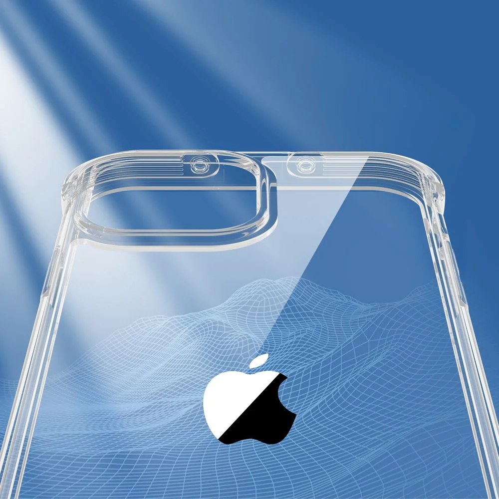 Joyroom Defender silikónový kryt na iPhone 13, priesvitný