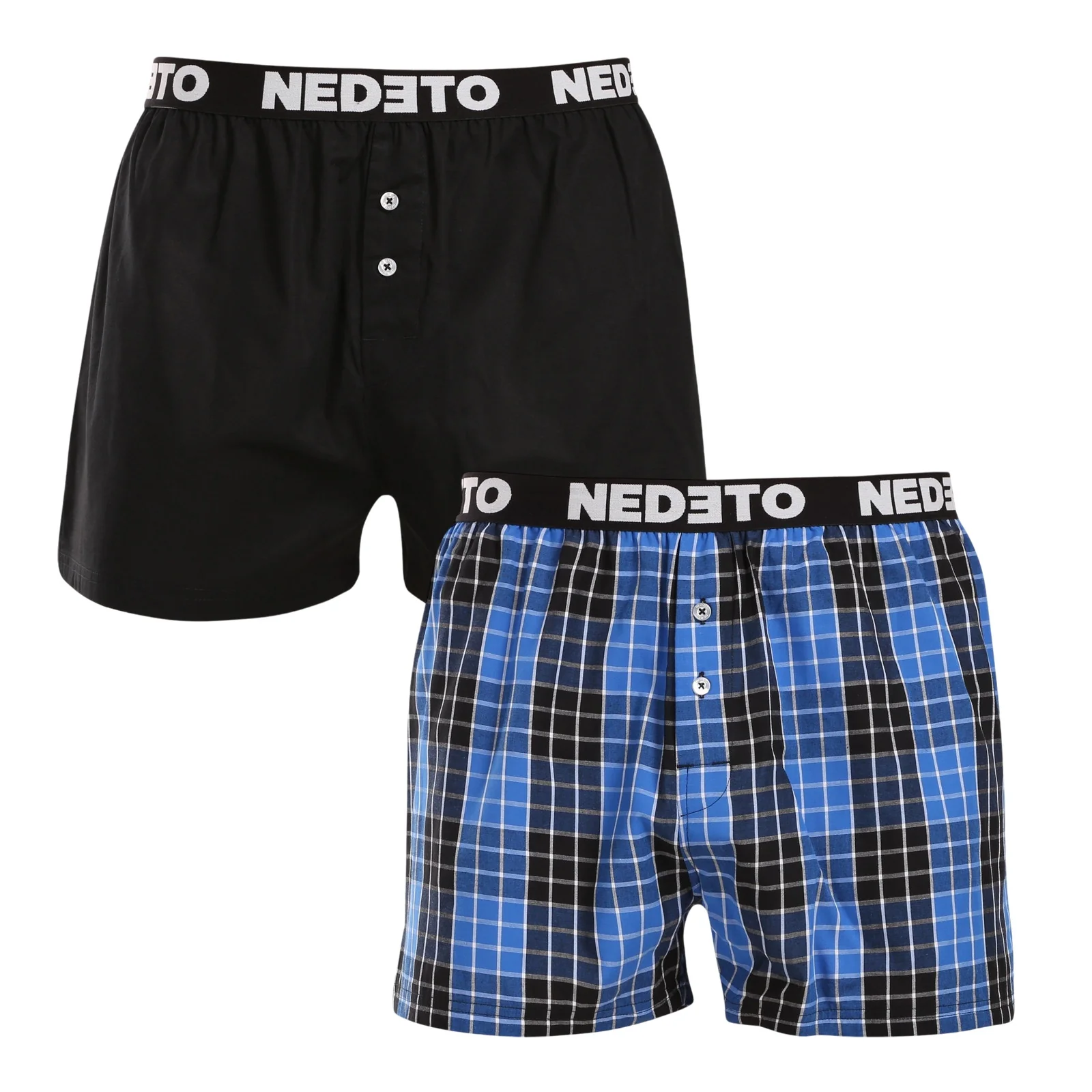 2PACK pánske trenky viacfarebné (2NTC007) XXL