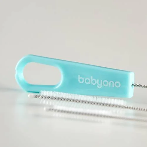 BABYONO Kefky na čistenie slamiek, 3 ks 1×1 ks, kefa na čistenie
