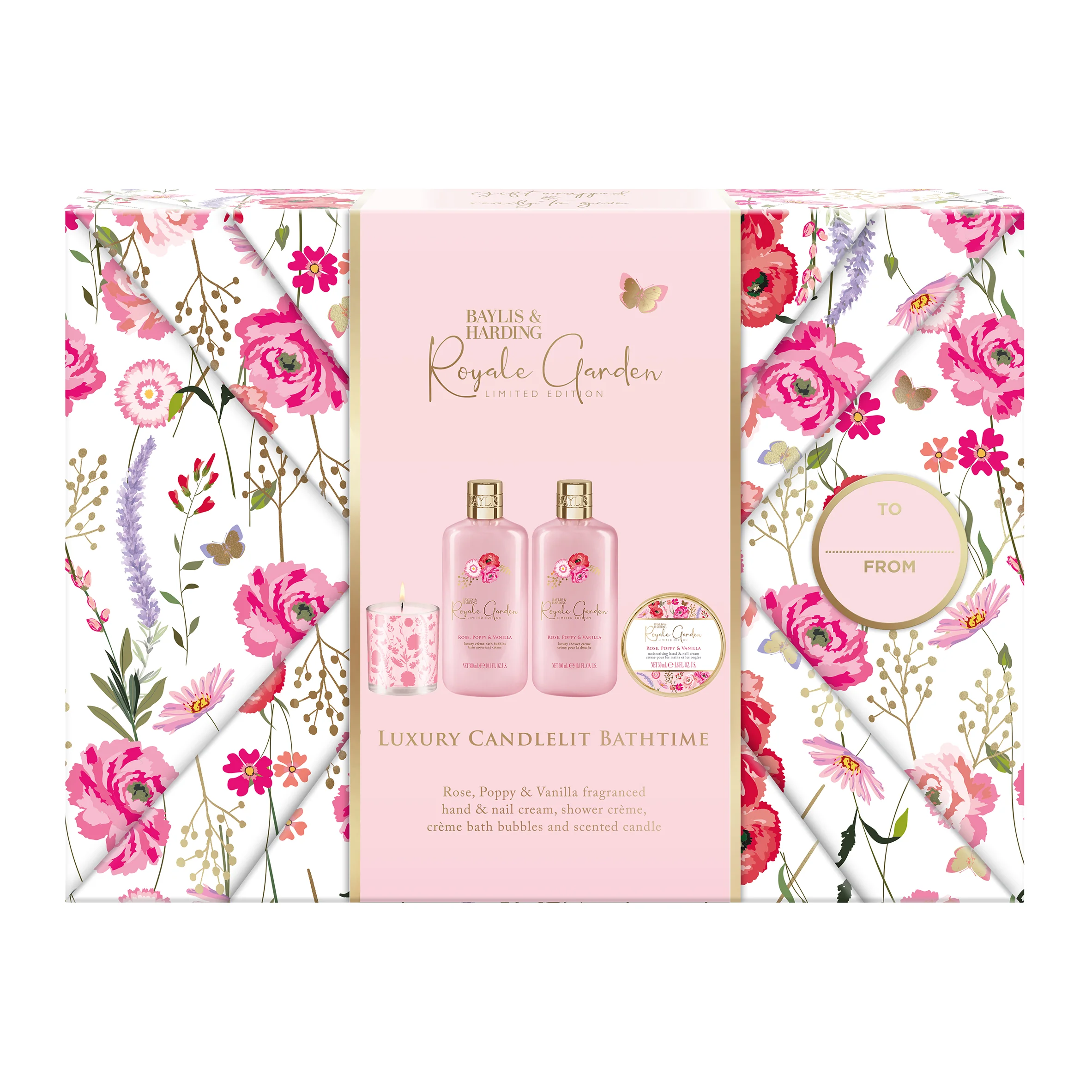 Baylis & HardingSada starostlivosti o telo Royale Garden 4 ks
