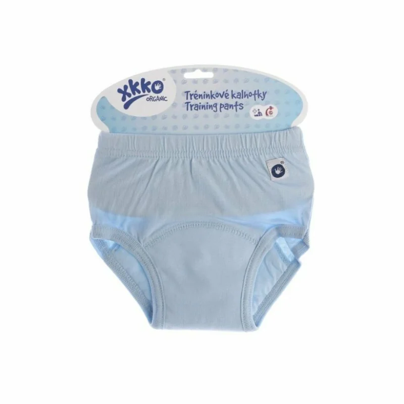 XKKO Tréningové nohavičky Organic - Modré, veľkosť L ORGTP0203