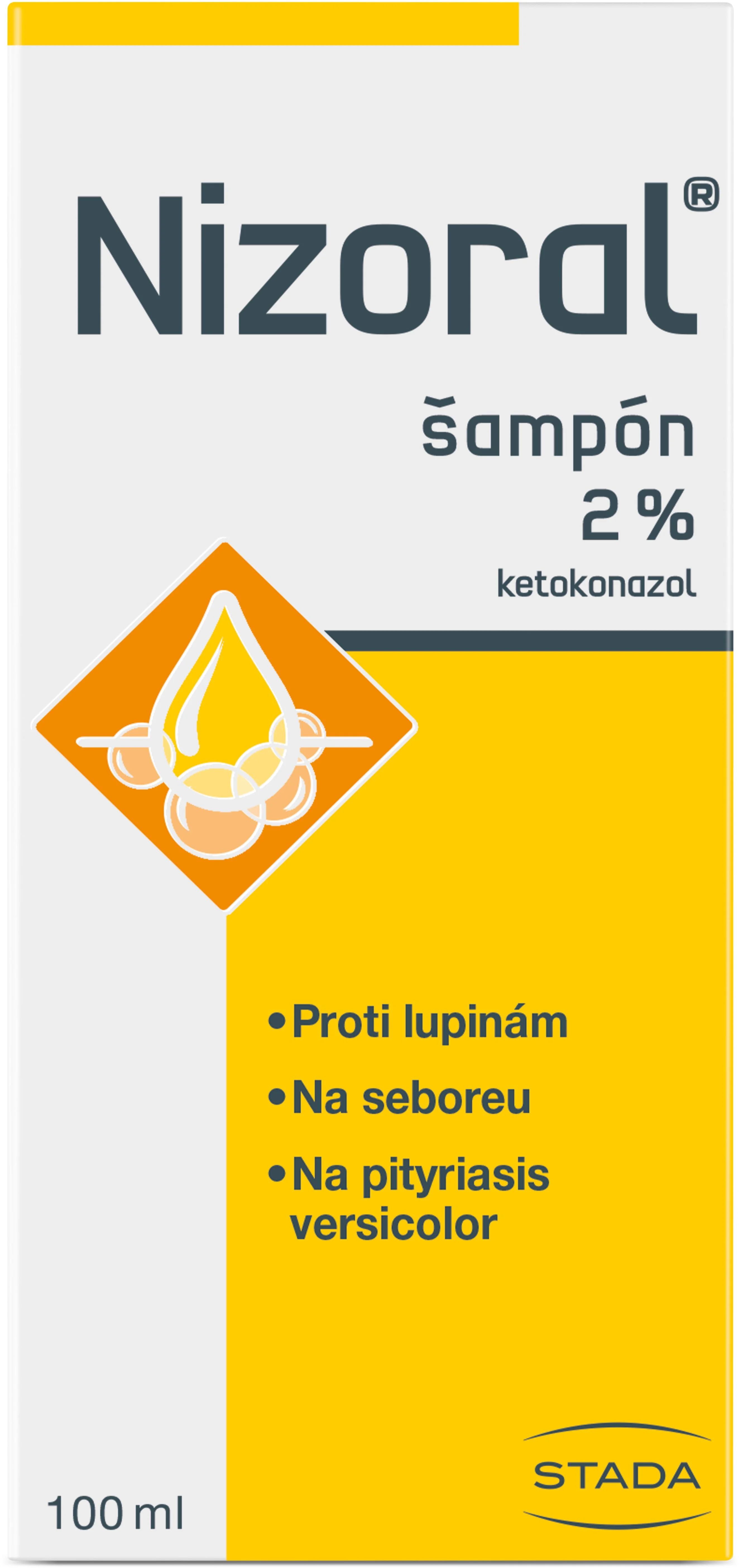 Nizoral šampón 2% 100 ml