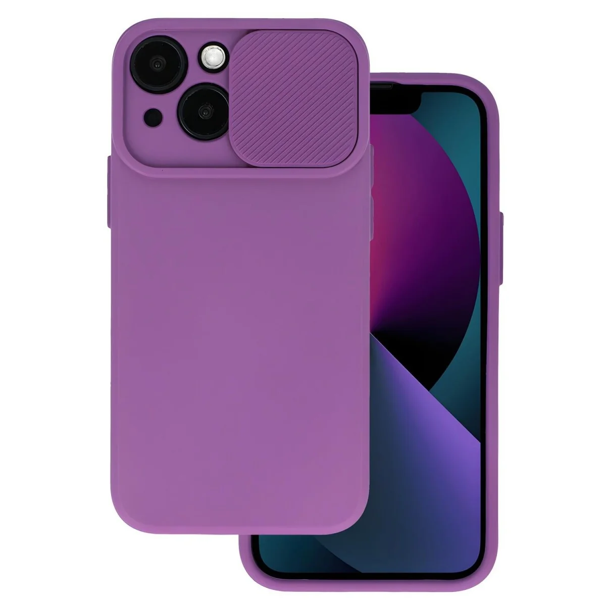 Puzdro pre Apple iPhone 14 - Fialová