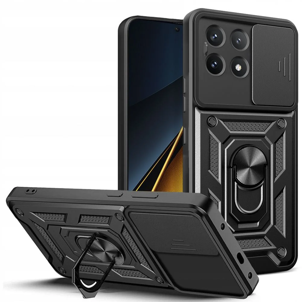 Tech-Protect Camshield kryt na Xiaomi Poco X6 Pro 5G čierny
