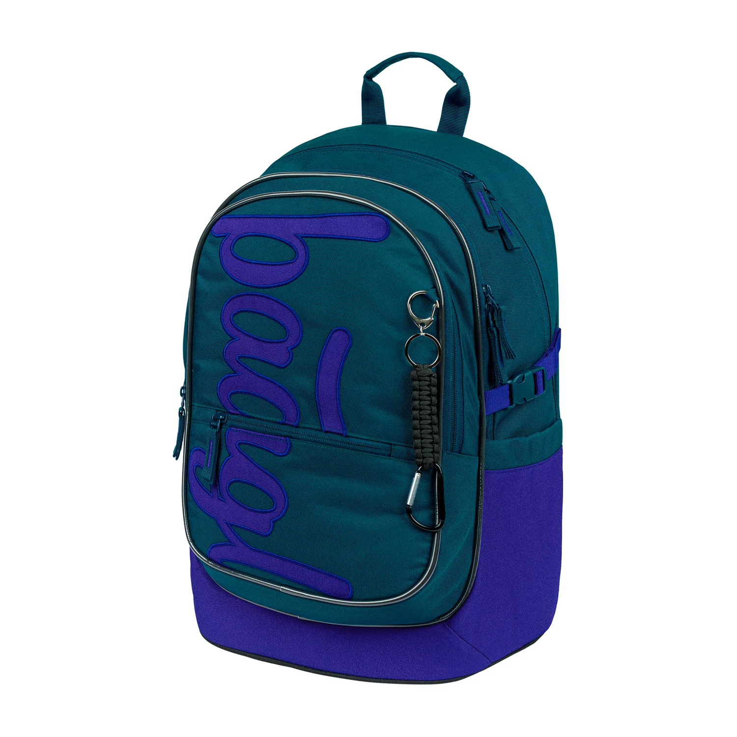 Školský batoh Core Logo modrý Recyklovaný materiál