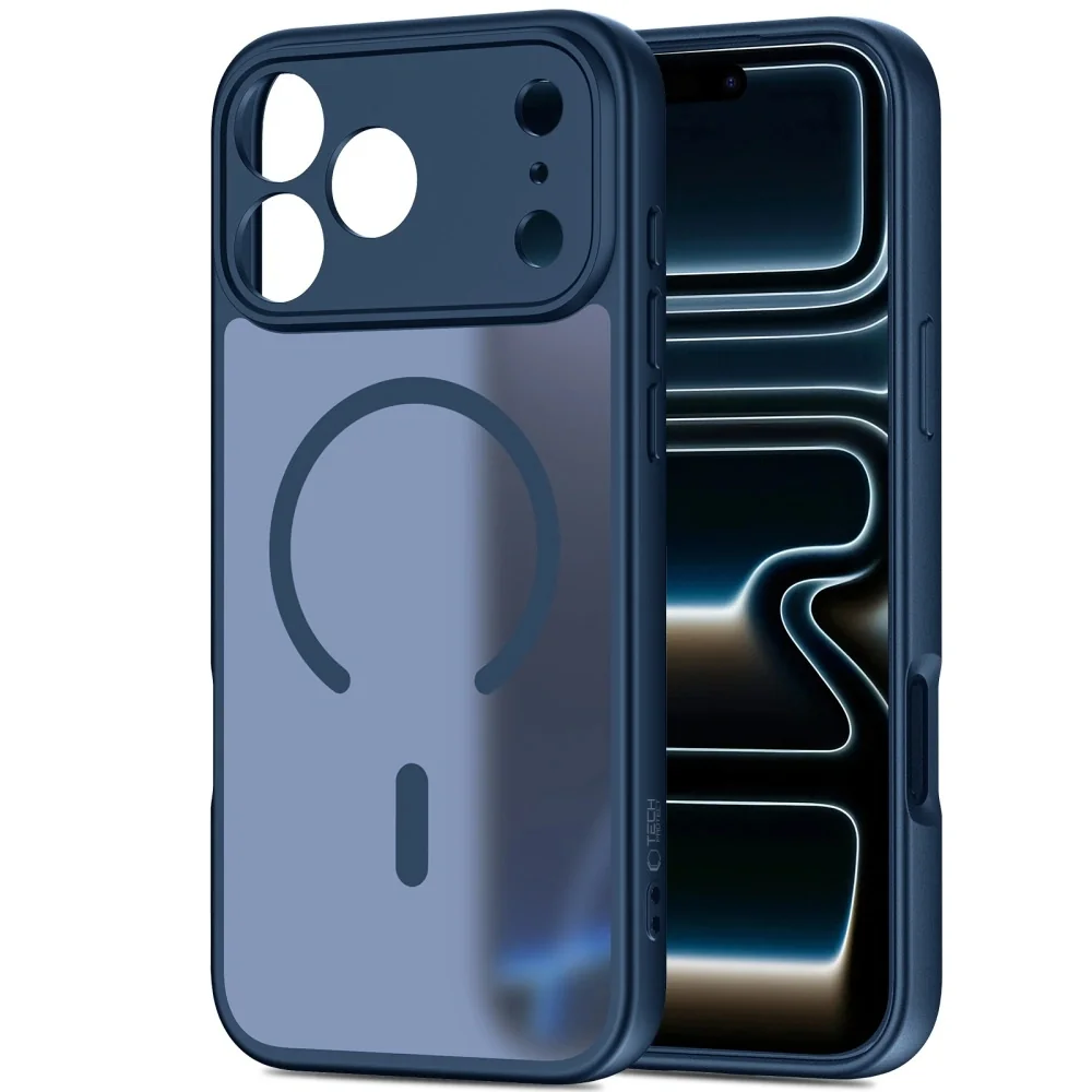 Tech-Protect BasicMag MagSafe kryt na iPhone 17 Pro, modrý