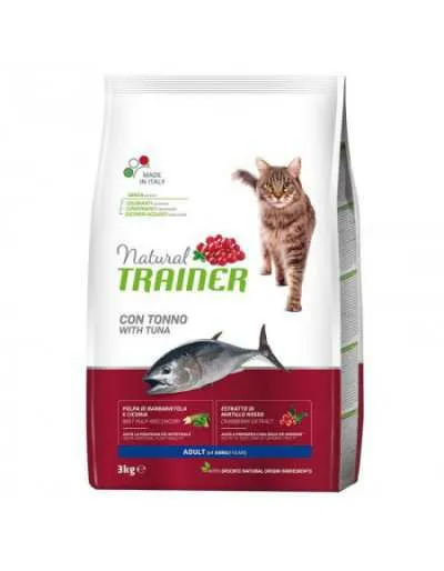 Natural Trainer Cat Adult Tuniak 3kg