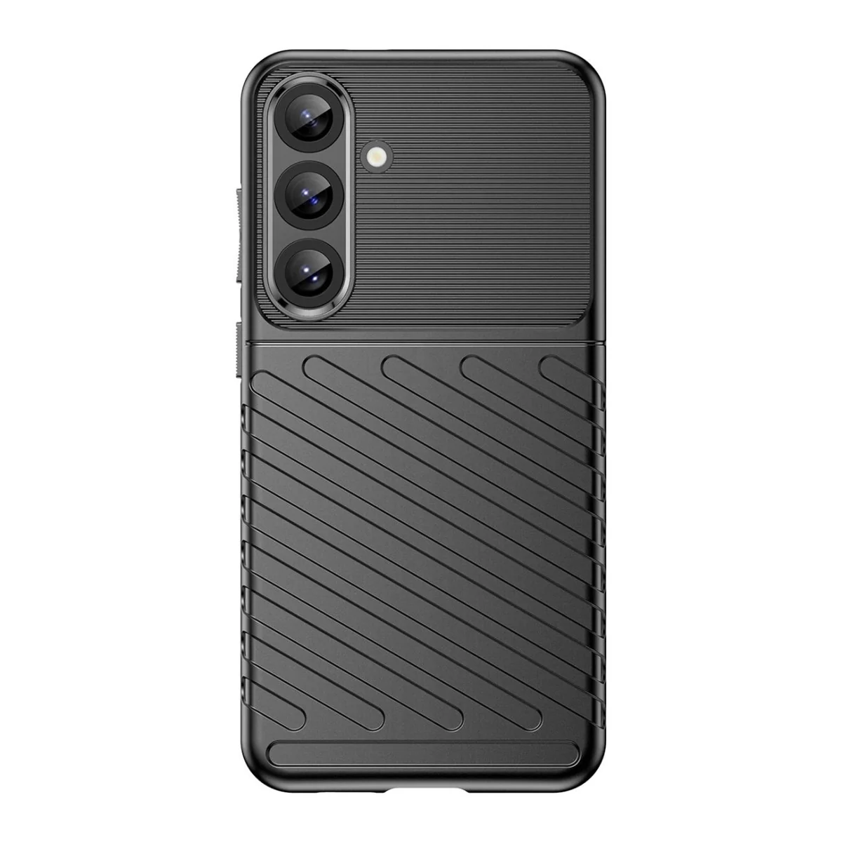 MG Thunder kryt na Samsung Galaxy S25 Plus, čierny