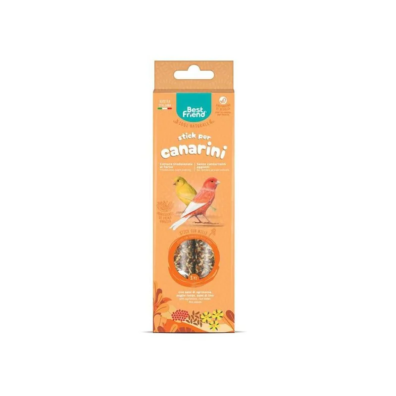 Prírodné tyčinky pre kanáriky 85 g, med