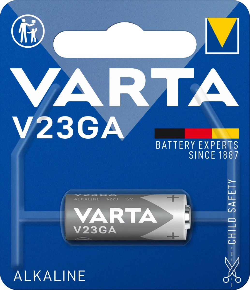 Varta V23GA 1×1 ks, tužková baterka