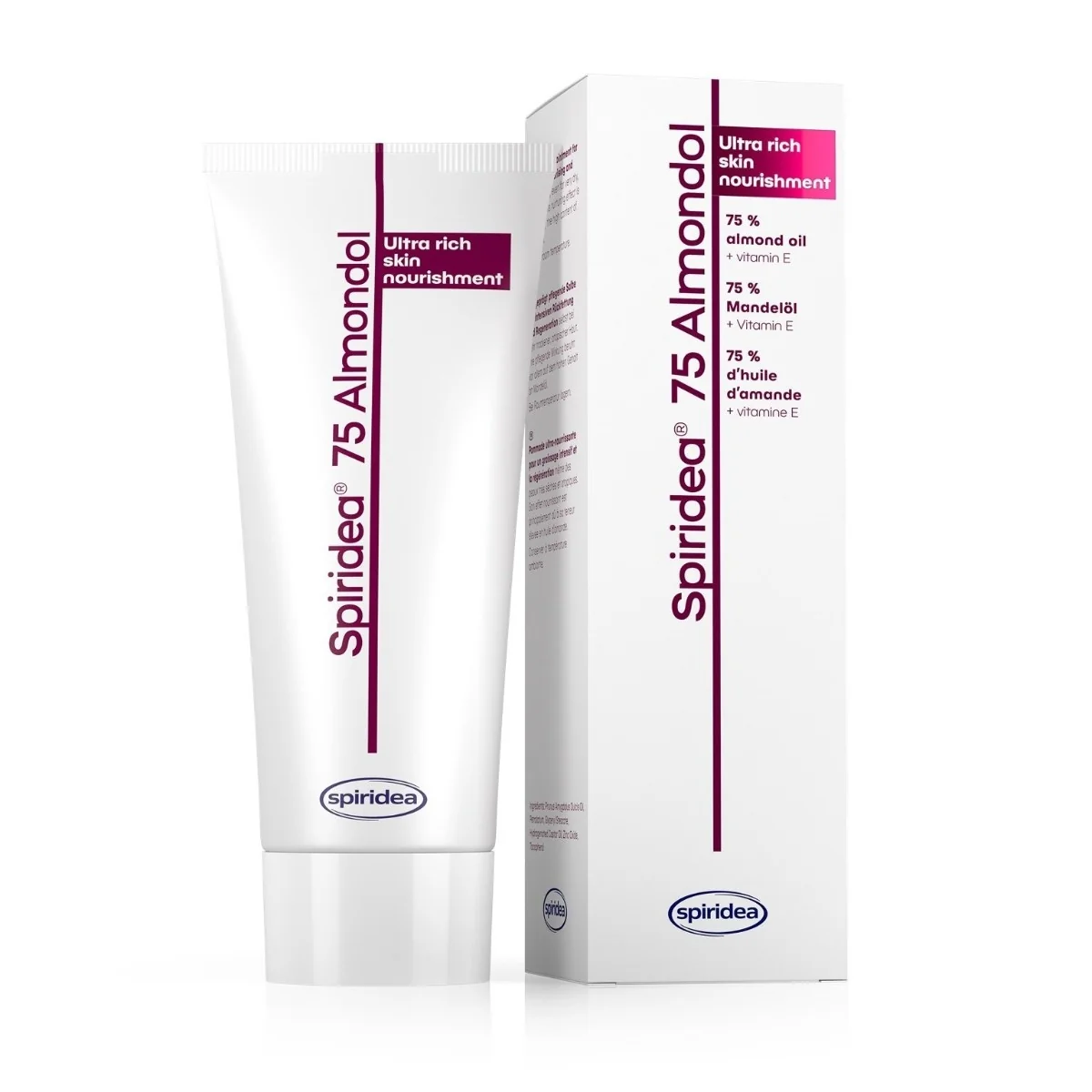 Spiridea 75 Almondol (masť s mandľovým olejom) 1×80 g, olej