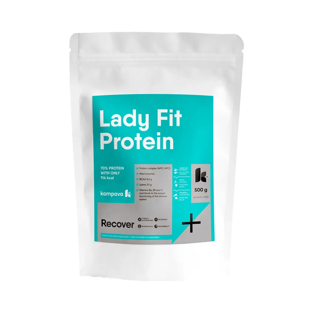 Kompava Lady Fit Protein 500 g čokoláda-višňa