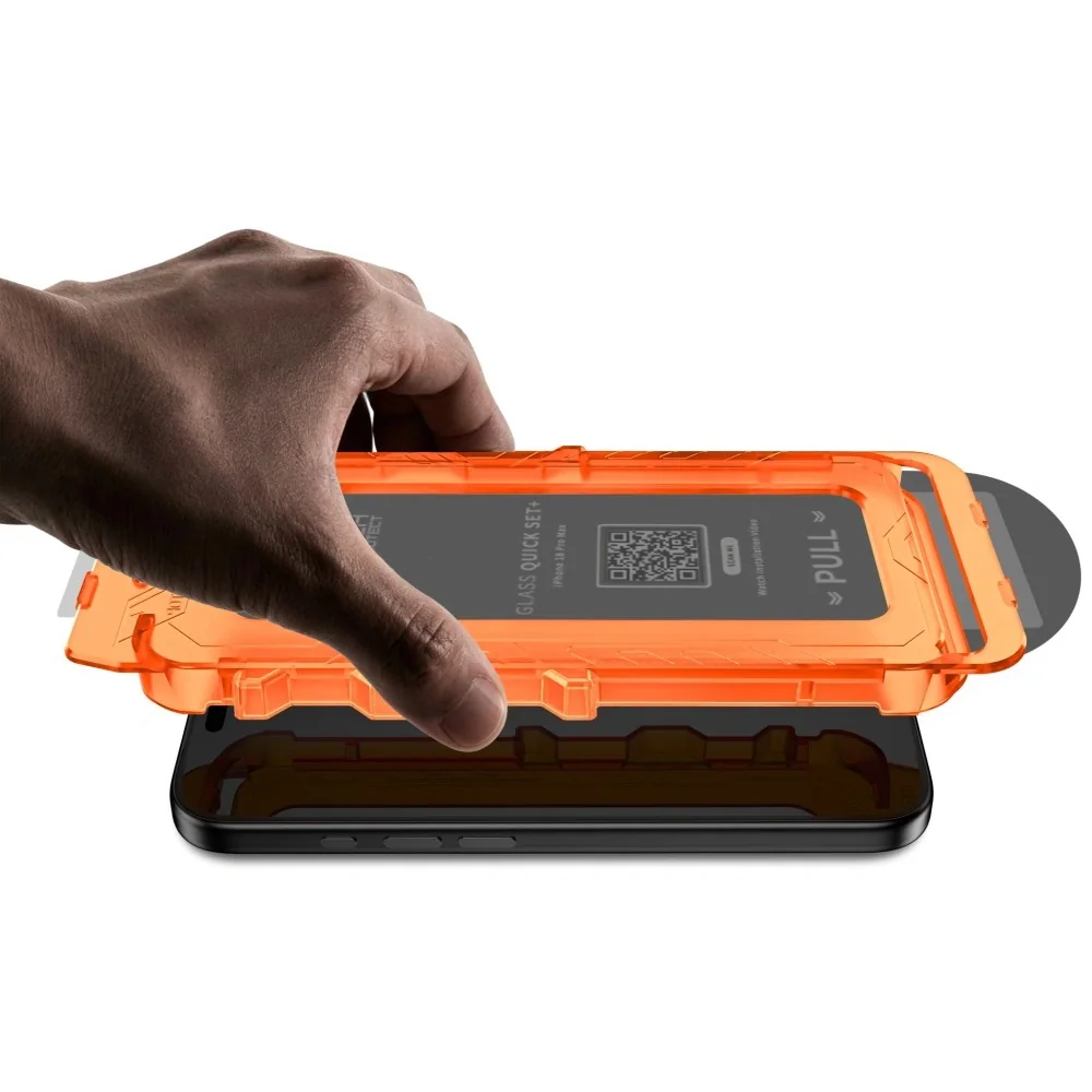 Tech-Protect Quick Set Spy 2x ochranné sklo na iPhone 18 Pro, čierne