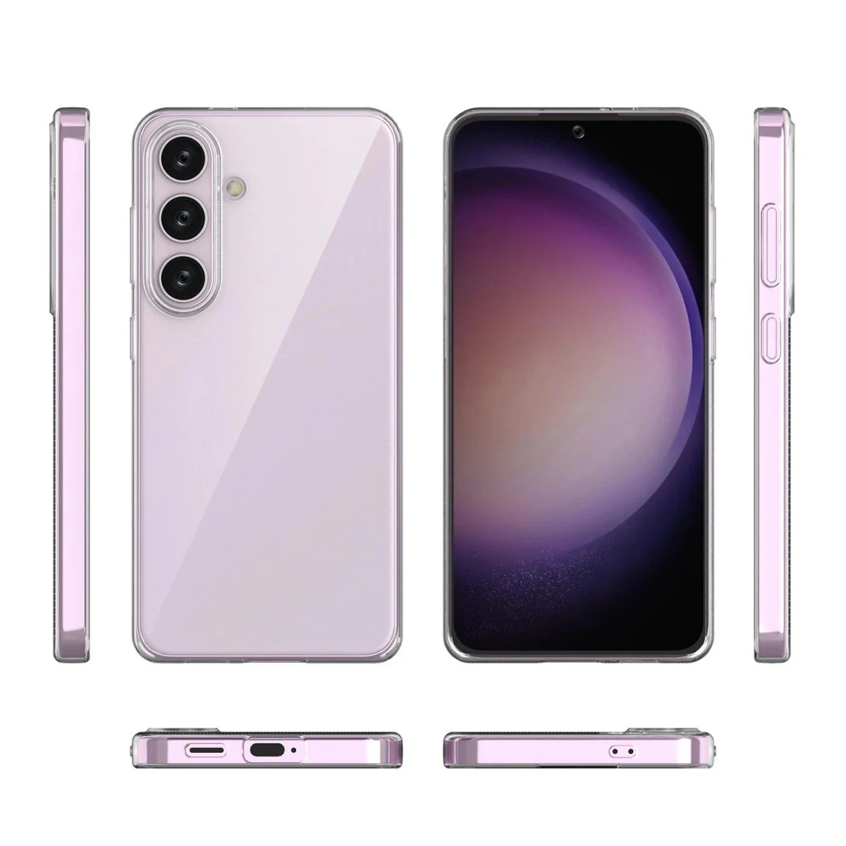 MG Ultra Clear kryt na Samsung Galaxy M55, priesvitný