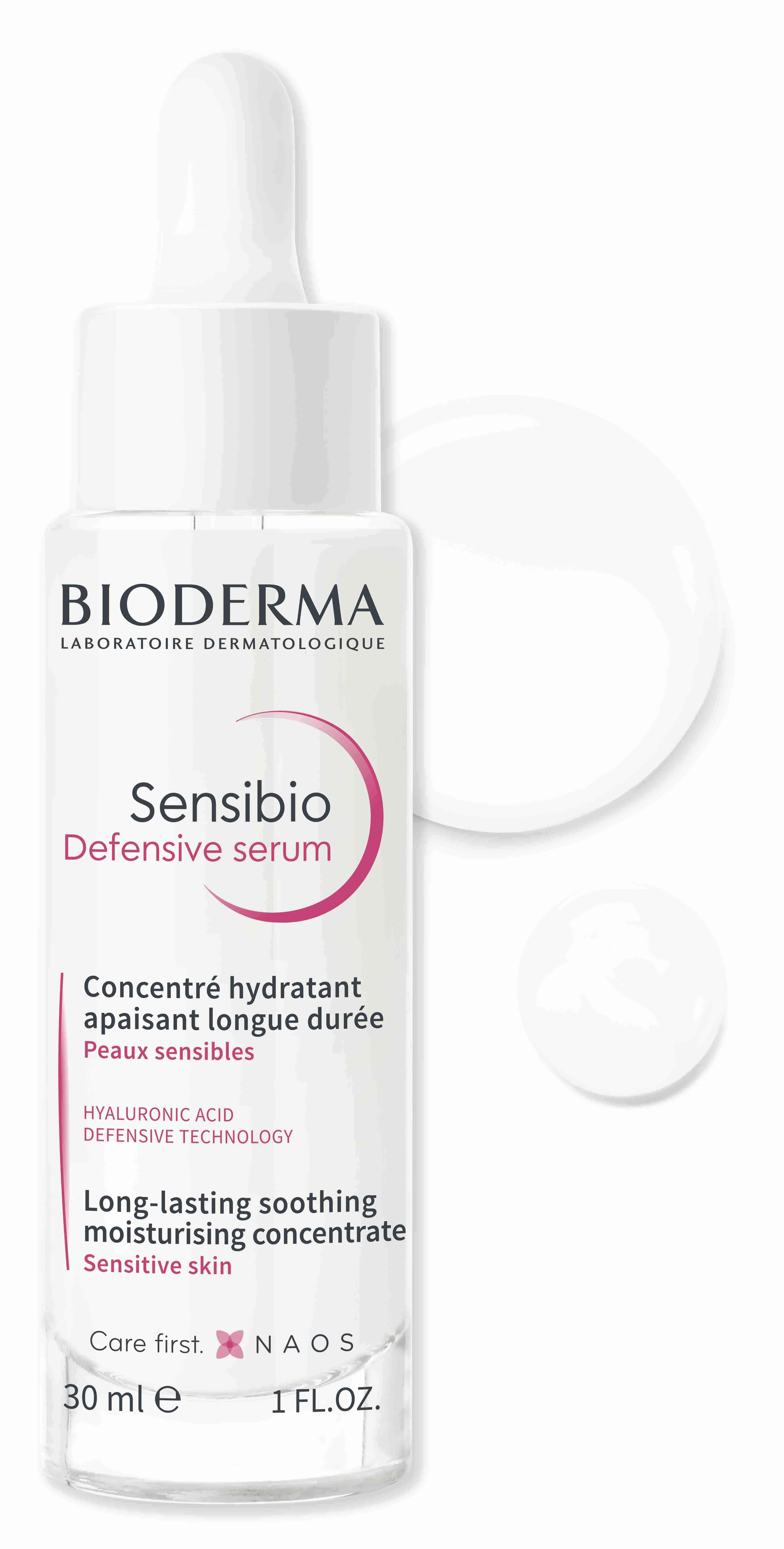 BIODERMA Sensibio Defensive sérum 1×30 ml, upokojujúce sérum pre citlivú pleť