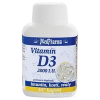 MedPharma VITAMÍN D3 2000 I.U.