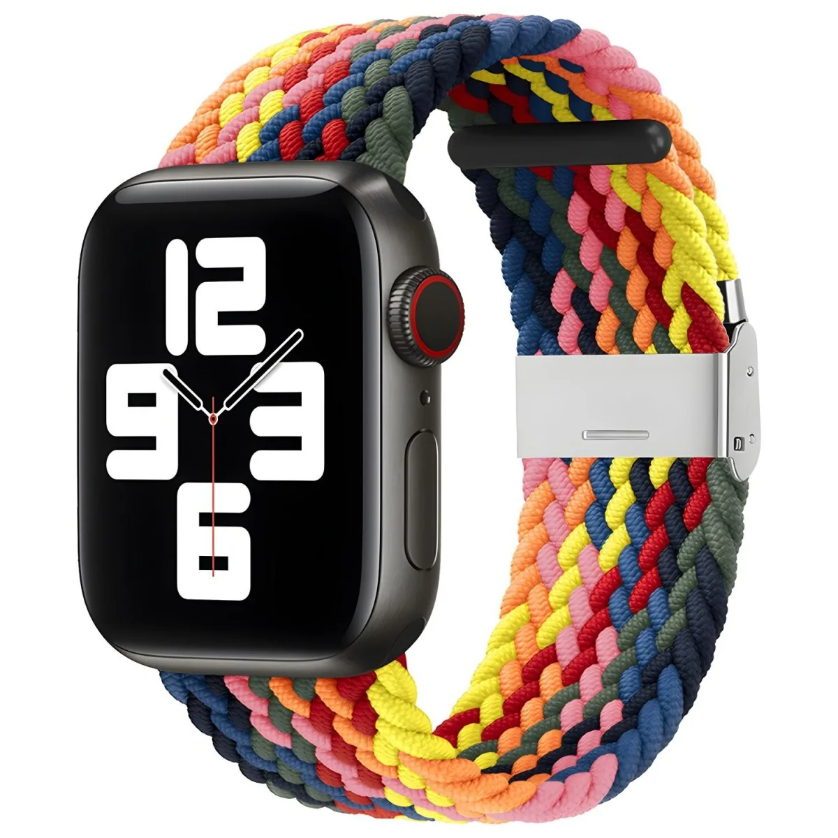 Kvalitný elastický remienok pre Apple Watch (38/40/41mm) - Multifarebná 2