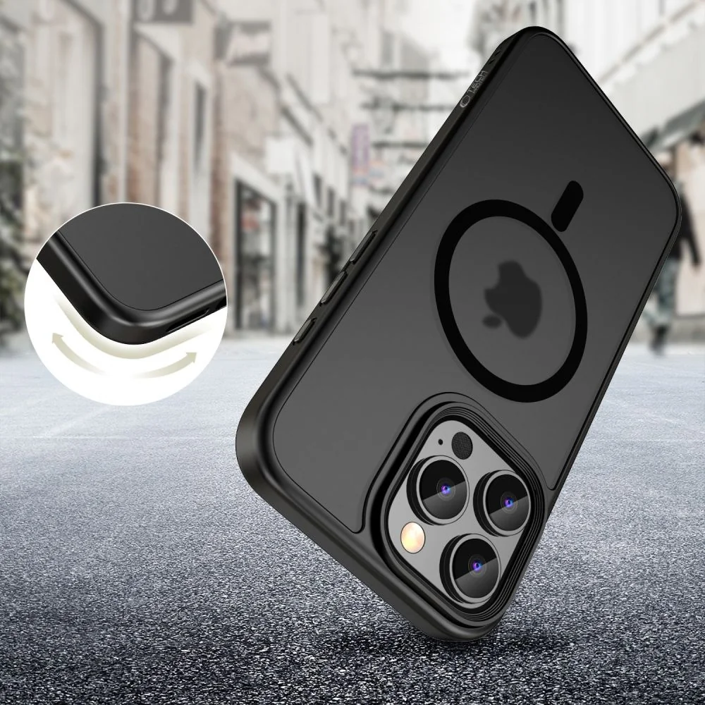Tech-Protect Magmat MagSafe kryt na iPhone 16 Pro Max, čierny