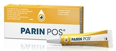 PARIN POS Masť očná 1×5 g, na podráždené a začervenané oči