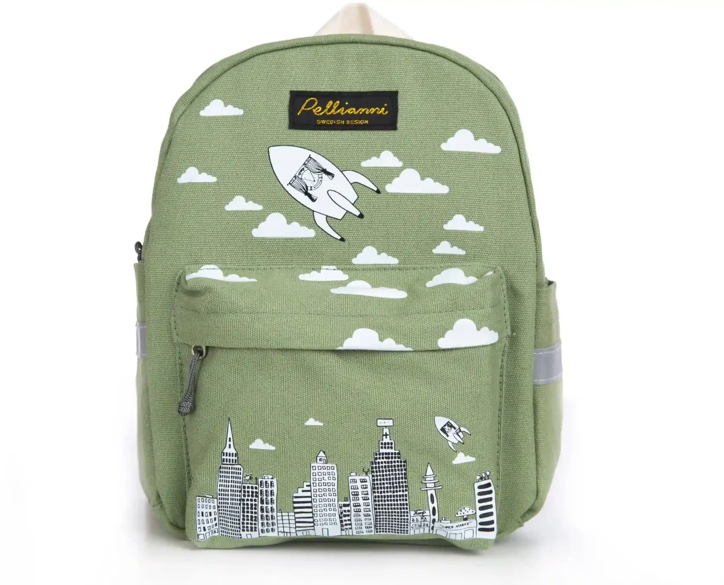 PELLIANNI detsky ruksak City Green 1×1 ks, ruksak