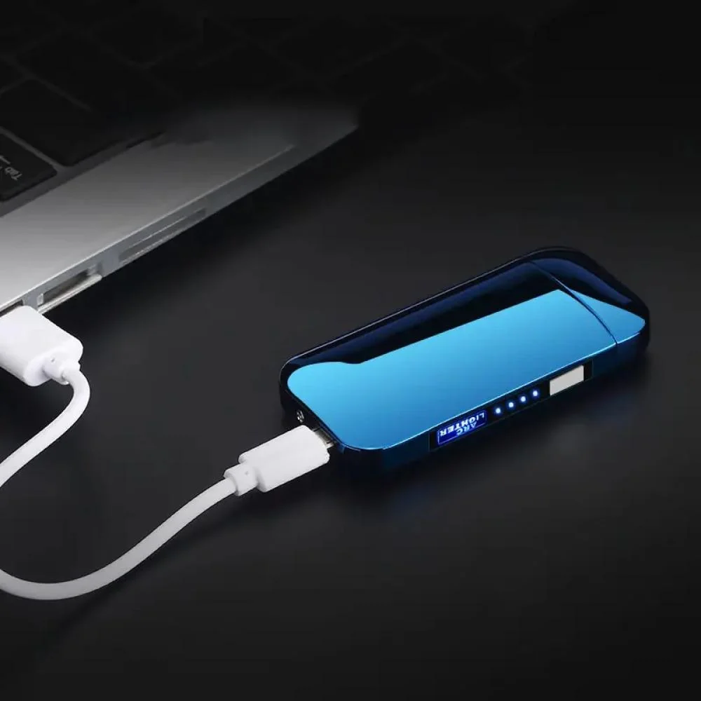 Elektrický zapaľovač s USB nabíjaním Shiny Nabíjateľný, odolný voči vetru