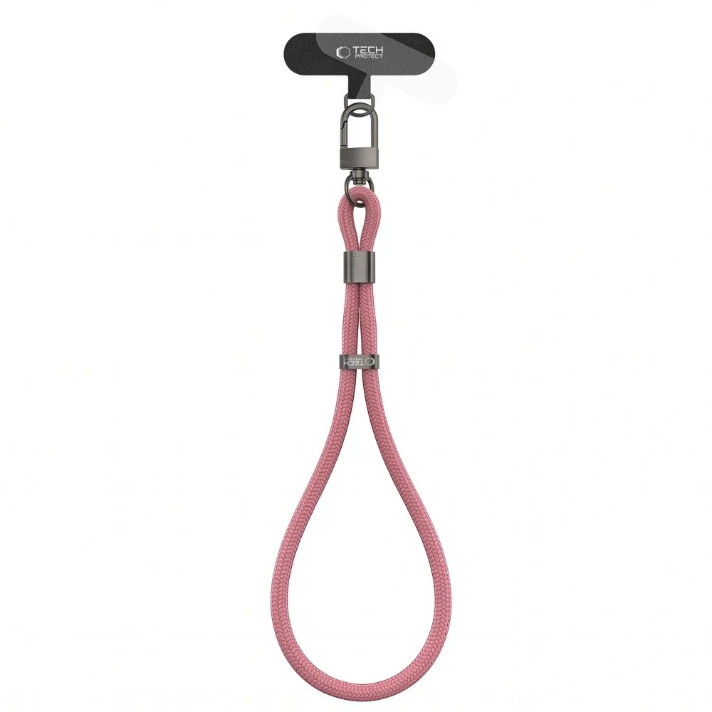 Tech-Protect Rope Wrist šnúrka na mobil, ružová