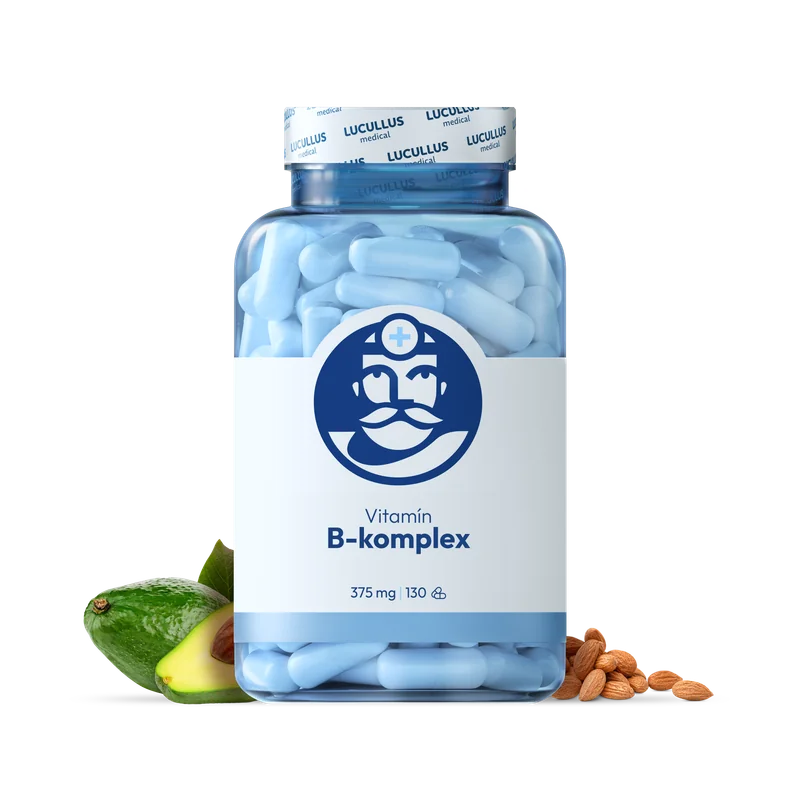 Dr. LUCULLUS B-komplex 2× 60 kapsúl Vitamín