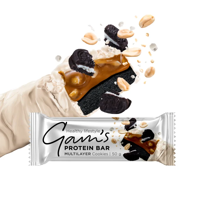 Gam's Proteín Multilayer Tyčinka Cookies 50 g