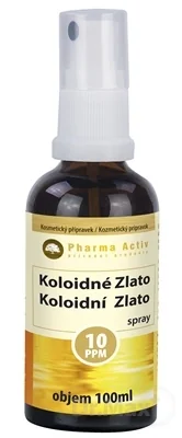 Koloidné Zlato spray 10ppm spray 100 ml