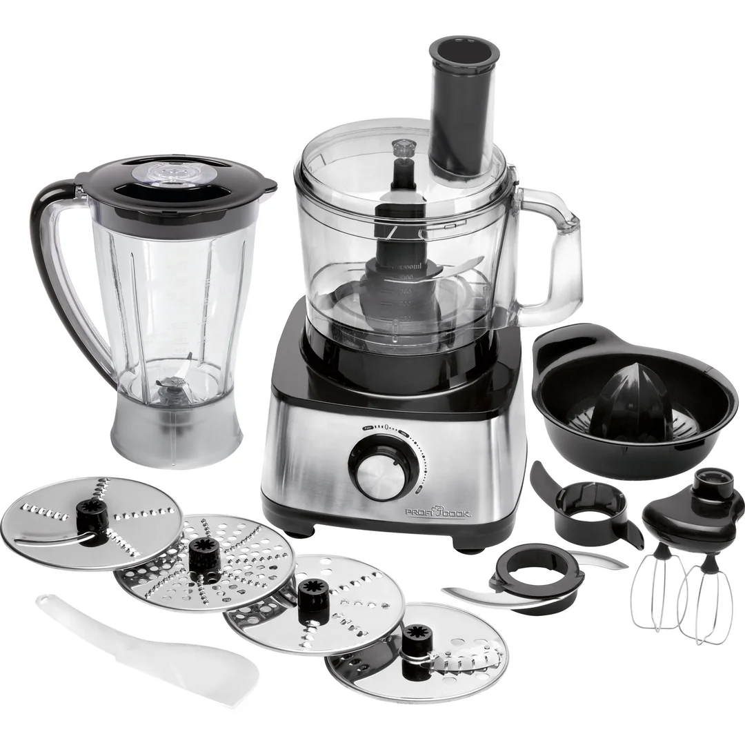ProfiCook KM 1063 kuchynský robot 1200 W, turbo, 1,2 l + 1,75 l
