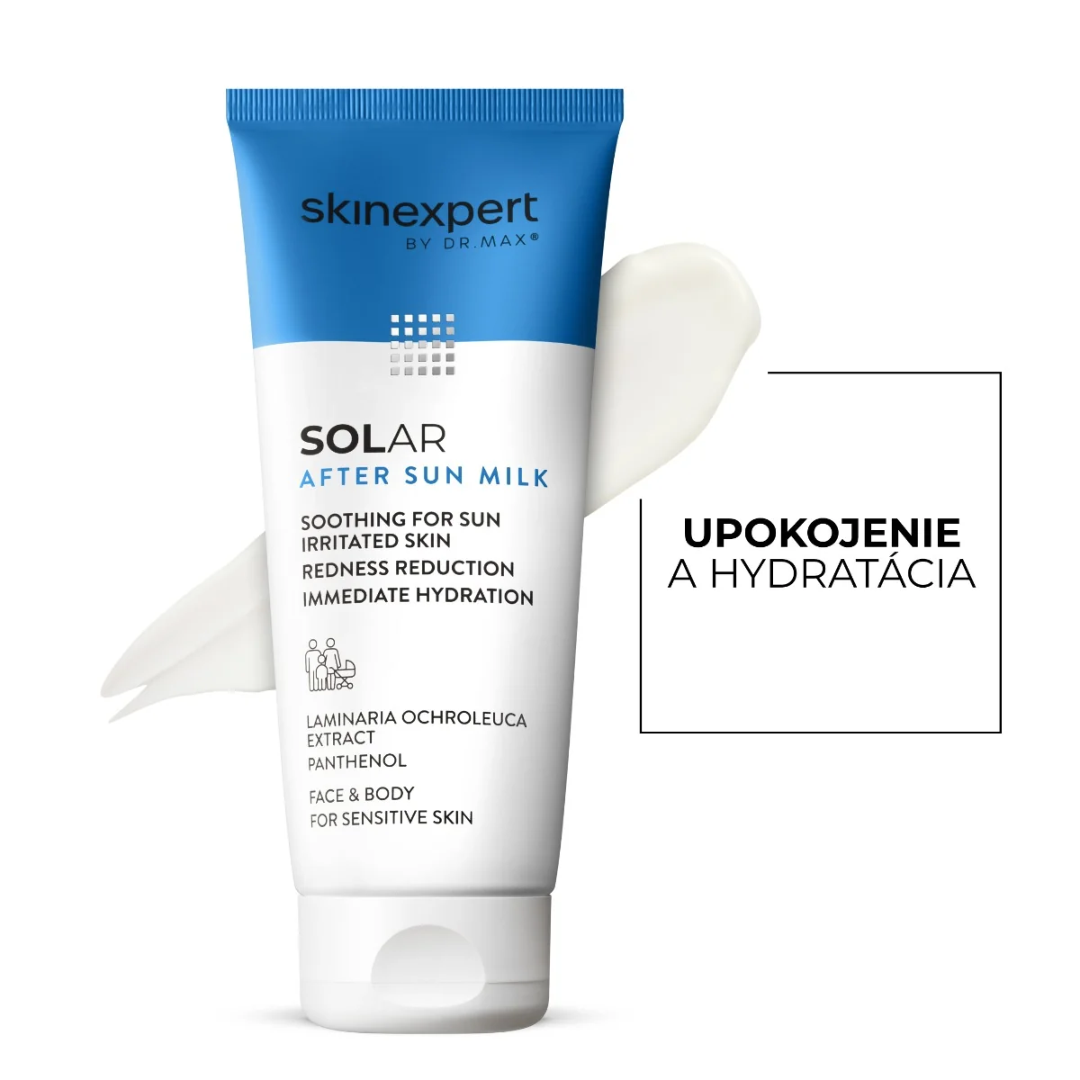 Skinexpert by Dr. Max® SOLAR After Sun Milk 1×200 ml, mlieko po opaľovaní
