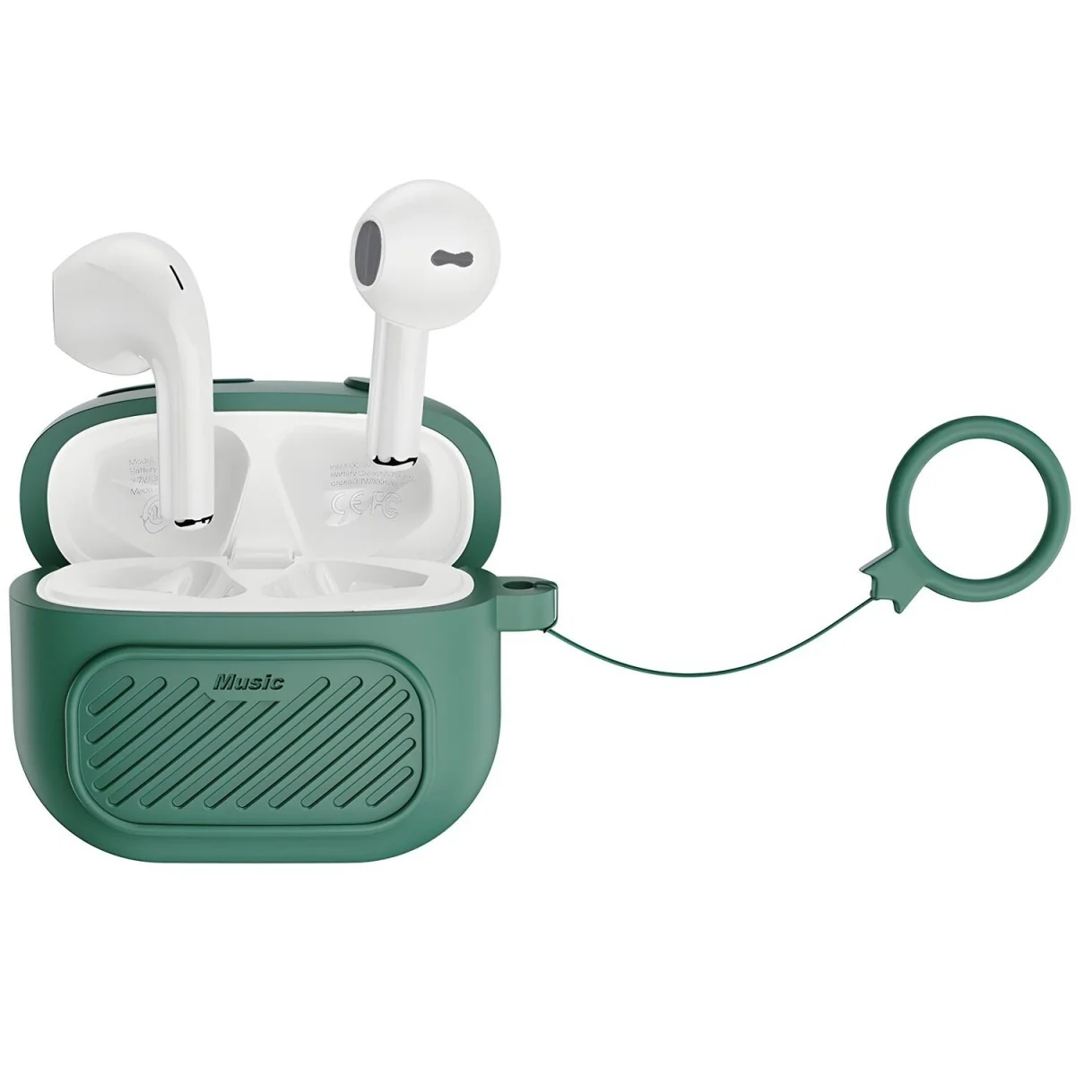 Bluetooth slúchadlá X26 TWS - zelená Bezdrôtové, vysokokvalitný zvuk